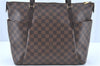 Authentic LOUIS VUITTON Damier Totally MM Shoulder Tote Bag N41281 LV H8276