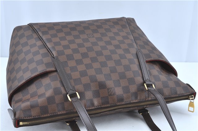 Authentic LOUIS VUITTON Damier Totally MM Shoulder Tote Bag N41281 LV H8276
