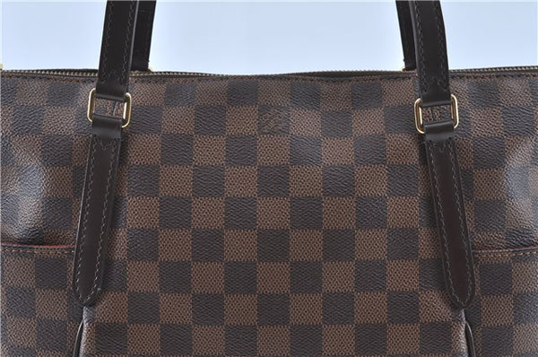 Authentic LOUIS VUITTON Damier Totally MM Shoulder Tote Bag N41281 LV H8276