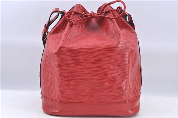 Authentic LOUIS VUITTON Epi Noe Red Shoulder Bag M44007 LV H8277