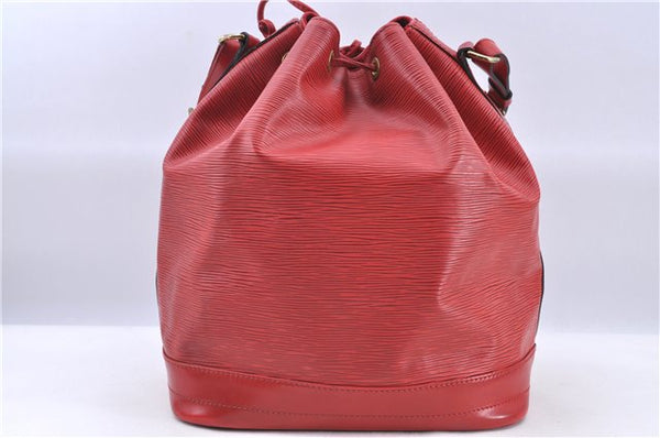 Authentic LOUIS VUITTON Epi Noe Red Shoulder Bag M44007 LV H8277
