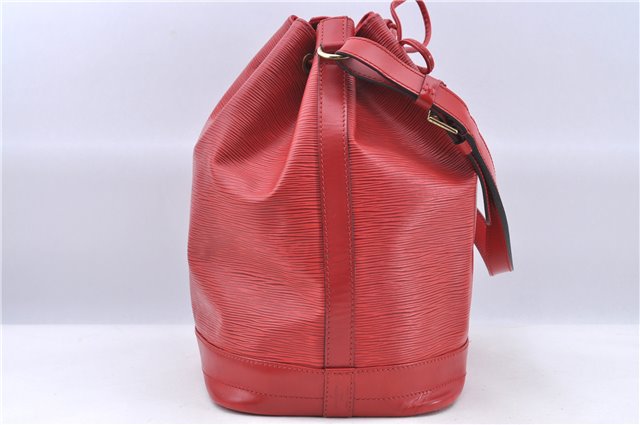 Authentic LOUIS VUITTON Epi Noe Red Shoulder Bag M44007 LV H8277