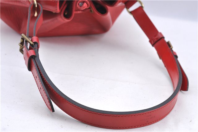 Authentic LOUIS VUITTON Epi Noe Red Shoulder Bag M44007 LV H8277
