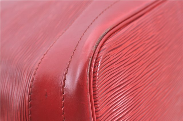 Authentic LOUIS VUITTON Epi Noe Red Shoulder Bag M44007 LV H8277