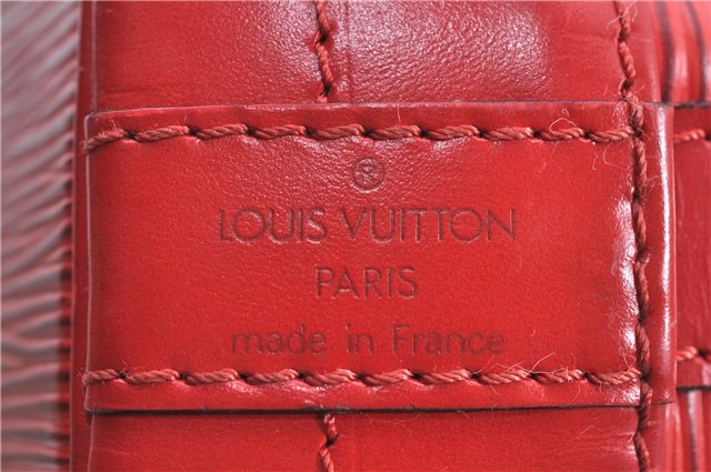 Authentic LOUIS VUITTON Epi Noe Red Shoulder Bag M44007 LV H8277
