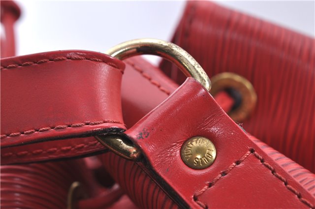 Authentic LOUIS VUITTON Epi Noe Red Shoulder Bag M44007 LV H8277