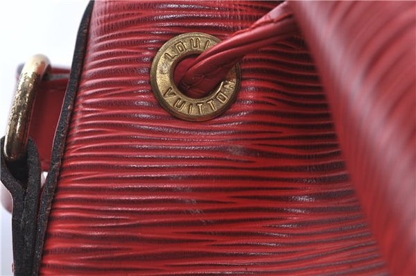 Authentic LOUIS VUITTON Epi Noe Red Shoulder Bag M44007 LV H8277