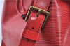 Authentic LOUIS VUITTON Epi Noe Red Shoulder Bag M44007 LV H8277