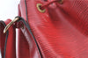 Authentic LOUIS VUITTON Epi Noe Red Shoulder Bag M44007 LV H8277
