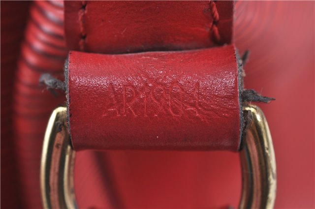 Authentic LOUIS VUITTON Epi Noe Red Shoulder Bag M44007 LV H8277