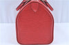 Authentic LOUIS VUITTON Epi Speedy 30 Hand Bag Red M43007 LV H8279