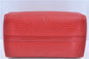 Authentic LOUIS VUITTON Epi Speedy 30 Hand Bag Red M43007 LV H8279