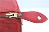 Authentic LOUIS VUITTON Epi Speedy 30 Hand Bag Red M43007 LV H8279