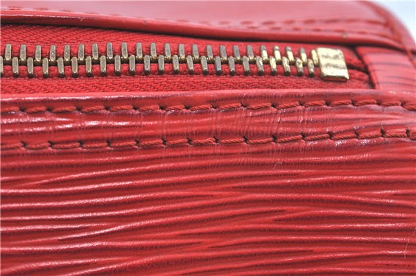 Authentic LOUIS VUITTON Epi Speedy 30 Hand Bag Red M43007 LV H8279