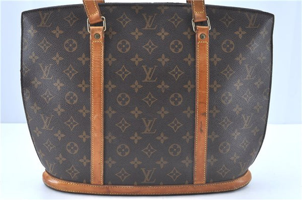 Authentic LOUIS VUITTON Monogram Babylone Shoulder Tote Bag M51102 LV H8282