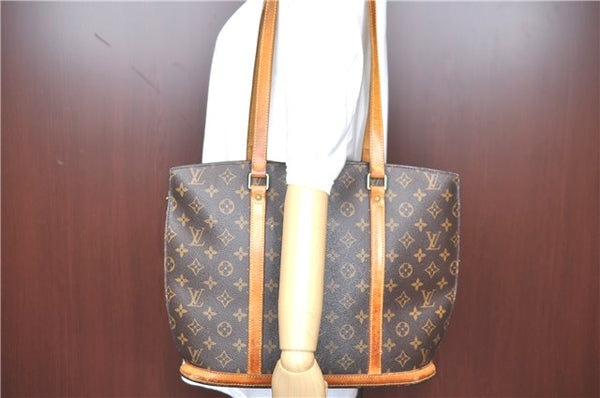 Authentic LOUIS VUITTON Monogram Babylone Shoulder Tote Bag M51102 LV H8282