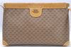 Authentic GUCCI Micro GG PVC Leather Shoulder Cross Bag Brown Junk H8286