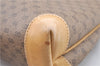 Authentic GUCCI Micro GG PVC Leather Shoulder Cross Bag Brown Junk H8286
