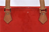 Authentic Louis Vuitton Vernis Houston Shoulder Hand Bag Red M91092 LV H8298