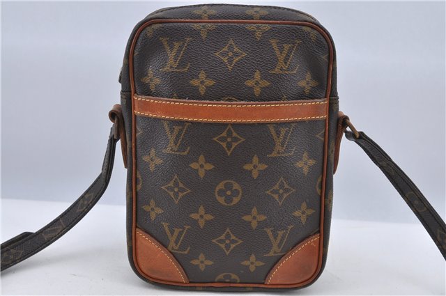 Auth Louis Vuitton Monogram Danube Shoulder Cross Body Bag M45266 Junk H8306