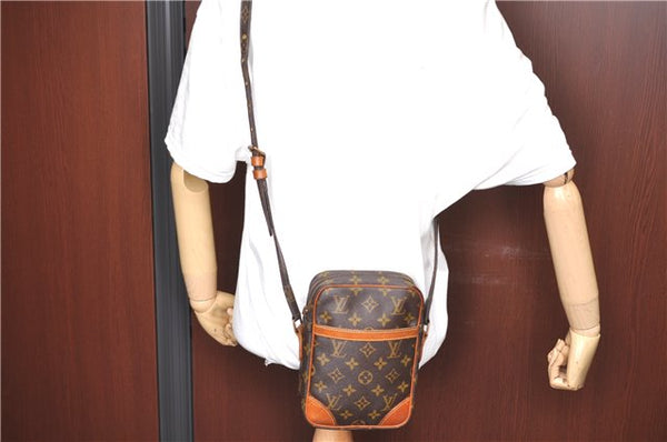 Auth Louis Vuitton Monogram Danube Shoulder Cross Body Bag M45266 Junk H8306