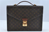 Auth Louis Vuitton Monogram Porte Documents Bandouliere M53338 Briefcase H8317