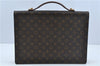 Auth Louis Vuitton Monogram Porte Documents Bandouliere M53338 Briefcase H8317