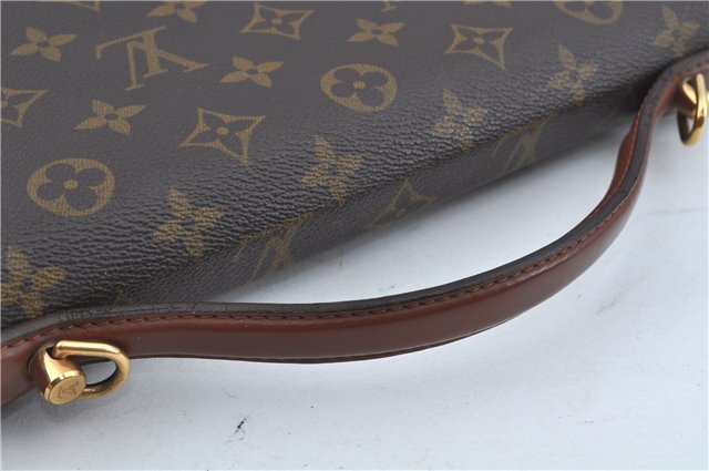 Auth Louis Vuitton Monogram Porte Documents Bandouliere M53338 Briefcase H8317