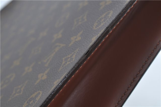 Auth Louis Vuitton Monogram Porte Documents Bandouliere M53338 Briefcase H8317