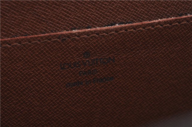 Auth Louis Vuitton Monogram Porte Documents Bandouliere M53338 Briefcase H8317