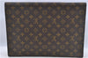 Authentic Louis Vuitton Monogram Porte Envelope Clutch Bag M51801 LV H8327
