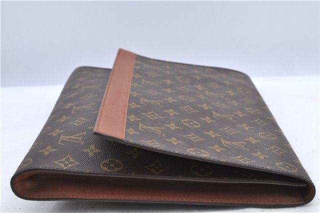 Authentic Louis Vuitton Monogram Porte Envelope Clutch Bag M51801 LV H8327