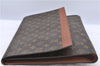 Authentic Louis Vuitton Monogram Porte Envelope Clutch Bag M51801 LV H8327