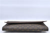 Authentic Louis Vuitton Monogram Porte Envelope Clutch Bag M51801 LV H8327