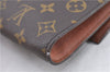 Authentic Louis Vuitton Monogram Porte Envelope Clutch Bag M51801 LV H8327