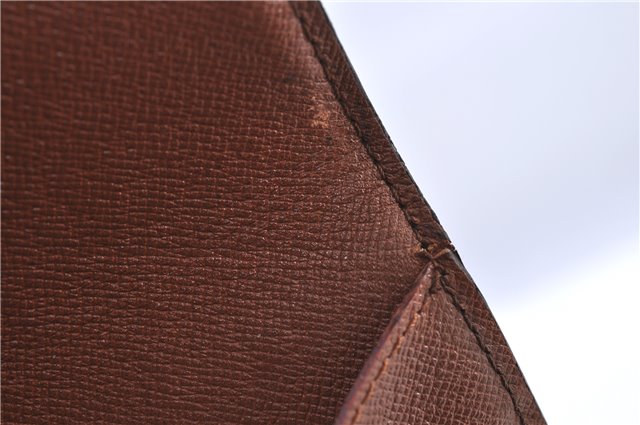 Authentic Louis Vuitton Monogram Porte Envelope Clutch Bag M51801 LV H8327