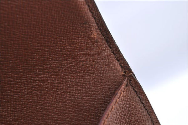 Authentic Louis Vuitton Monogram Porte Envelope Clutch Bag M51801 LV H8327