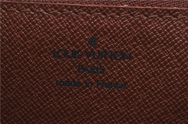 Authentic Louis Vuitton Monogram Porte Envelope Clutch Bag M51801 LV H8327