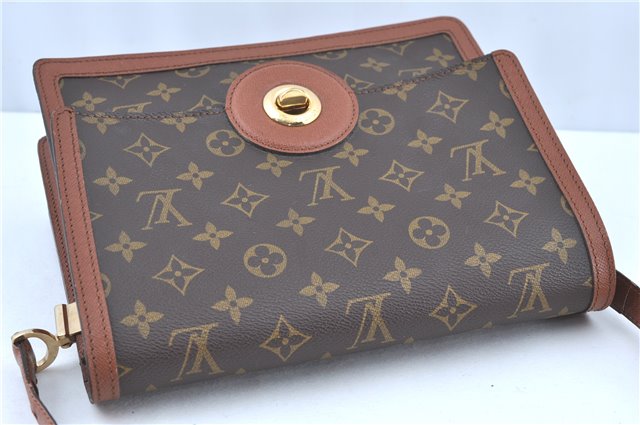 Authentic Louis Vuitton Monogram Raspail Shoulder Bag M51372 LV H8337