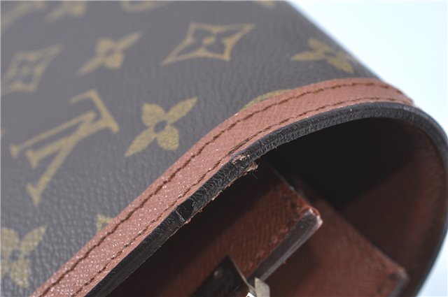 Authentic Louis Vuitton Monogram Raspail Shoulder Bag M51372 LV H8337