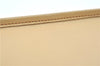 Authentic BURBERRY Vintage Hand Bag Purse Leather Suede Beige H8353