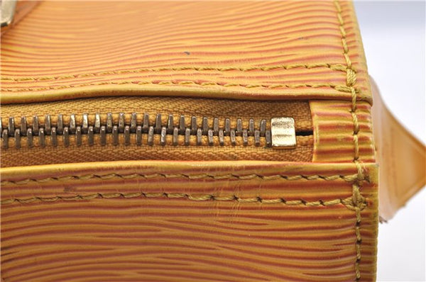 Authentic Louis Vuitton Epi Speedy 25 Hand Bag Yellow M43019 LV H8384