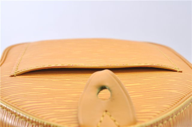 Authentic Louis Vuitton Epi Speedy 25 Hand Bag Yellow M43019 LV H8384