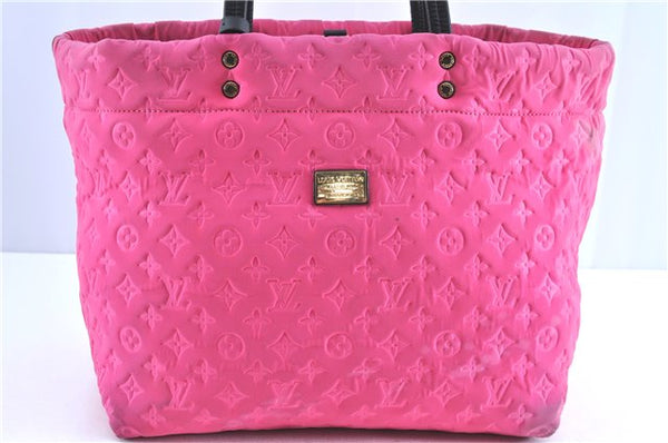 Authentic Louis Vuitton Cruise Line Scuba MM Tote Bag Pink M92802 LV H8391