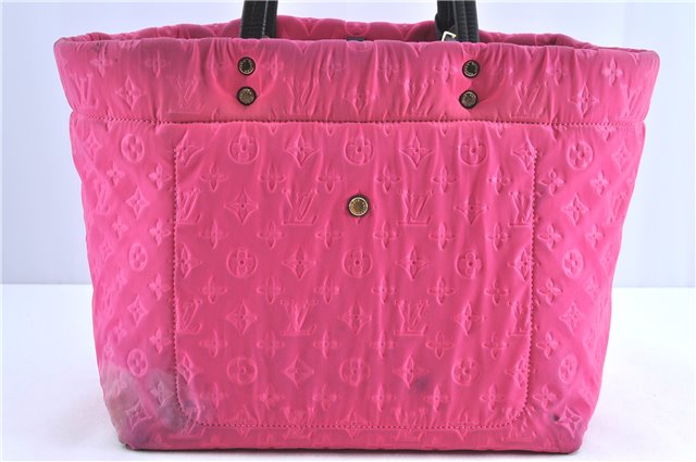 Authentic Louis Vuitton Cruise Line Scuba MM Tote Bag Pink M92802 LV H8391