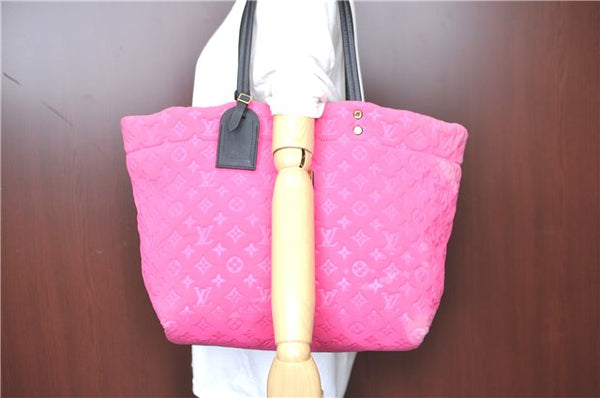 Authentic Louis Vuitton Cruise Line Scuba MM Tote Bag Pink M92802 LV H8391