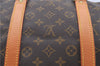 Authentic Louis Vuitton Monogram Keepall 55 Boston Bag M41424 LV H8415