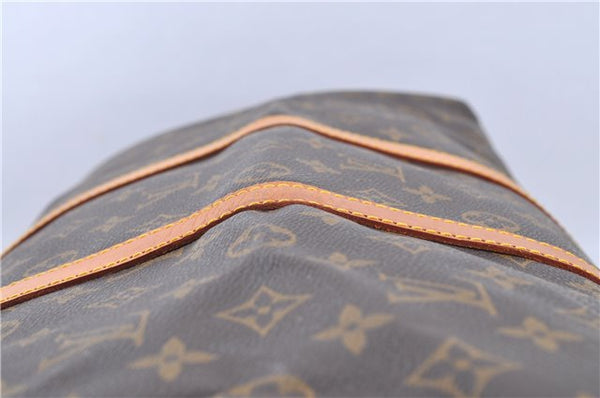 Authentic Louis Vuitton Monogram Keepall 55 Boston Bag M41424 LV H8415