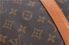 Authentic Louis Vuitton Monogram Keepall 55 Boston Bag M41424 LV H8415