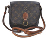 Auth LOUIS VUITTON Monogram Saint Cloud MM Shoulder Cross Bag M51243 LV H8424